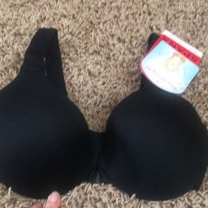 Black Spanx underwire bra